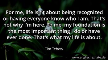 Englisches Zitat von Tim Tebow als Bild