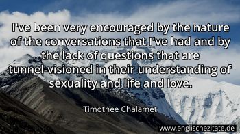 Englisches Zitat von Timothee Chalamet als Bild