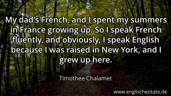 Englisches Zitat von Timothee Chalamet als Bild