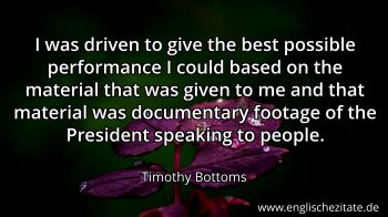 Englisches Zitat von Timothy Bottoms als Bild