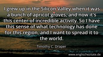 Englisches Zitat von Timothy C. Draper als Bild
