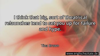 Englisches Zitat von Tina Brown als Bild