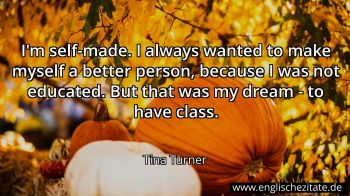 Englisches Zitat von Tina Turner als Bild