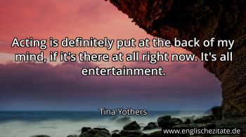 Englisches Zitat von Tina Yothers als Bild