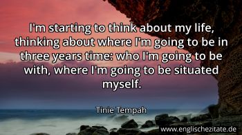 Englisches Zitat von Tinie Tempah als Bild