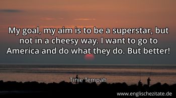 Englisches Zitat von Tinie Tempah als Bild