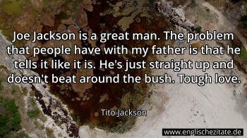 Englisches Zitat von Tito Jackson als Bild
