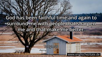 Englisches Zitat von TobyMac als Bild