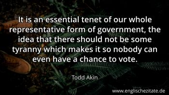 Englisches Zitat von Todd Akin als Bild