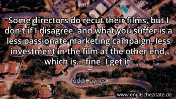 Englisches Zitat von Todd Haynes als Bild