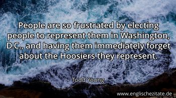Englisches Zitat von Todd Young als Bild