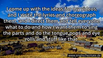Englisches Zitat von Todrick Hall als Bild