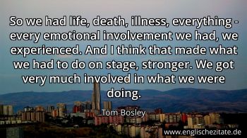 Englisches Zitat von Tom Bosley als Bild