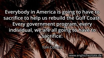 Englisches Zitat von Tom Coburn als Bild