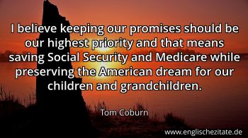 Englisches Zitat von Tom Coburn als Bild