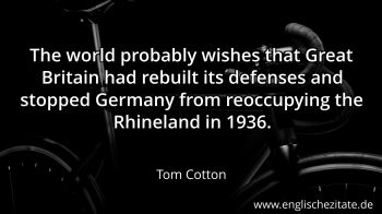 Englisches Zitat von Tom Cotton als Bild