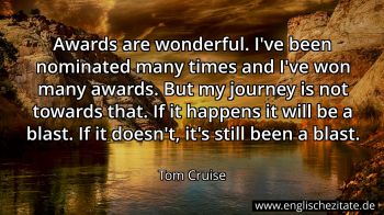 Englisches Zitat von Tom Cruise als Bild