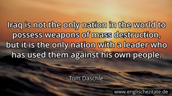 Englisches Zitat von Tom Daschle als Bild