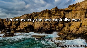 Englisches Zitat von Tom Douglas als Bild