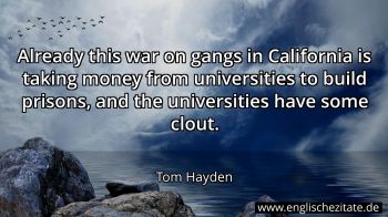 Englisches Zitat von Tom Hayden als Bild