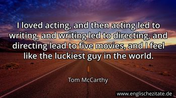 Englisches Zitat von Tom McCarthy als Bild