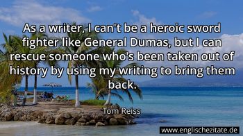 Englisches Zitat von Tom Reiss als Bild