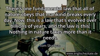 Englisches Zitat von Tom Shadyac als Bild