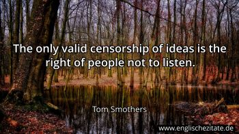 Englisches Zitat von Tom Smothers als Bild