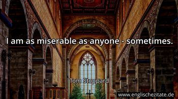 Englisches Zitat von Tom Stoppard als Bild