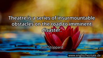 Englisches Zitat von Tom Stoppard als Bild