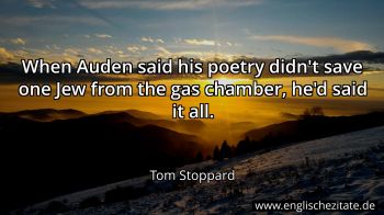 Englisches Zitat von Tom Stoppard als Bild