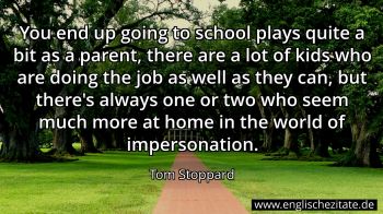 Englisches Zitat von Tom Stoppard als Bild