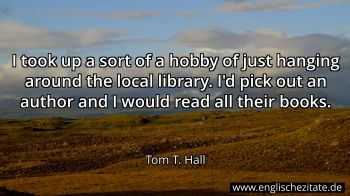 Englisches Zitat von Tom T. Hall als Bild