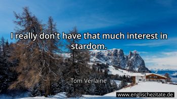 Englisches Zitat von Tom Verlaine als Bild