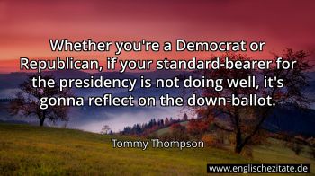 Englisches Zitat von Tommy Thompson als Bild