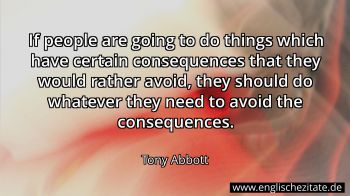 Englisches Zitat von Tony Abbott als Bild