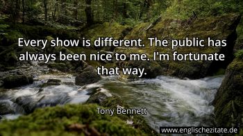 Englisches Zitat von Tony Bennett als Bild