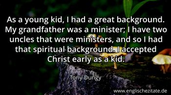 Englisches Zitat von Tony Dungy als Bild