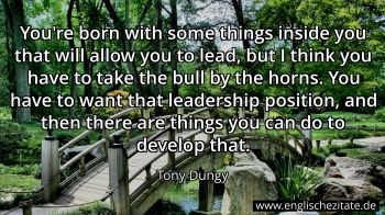 Englisches Zitat von Tony Dungy als Bild
