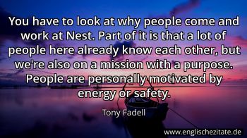Englisches Zitat von Tony Fadell als Bild