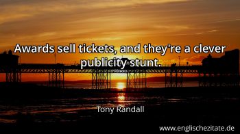 Englisches Zitat von Tony Randall als Bild