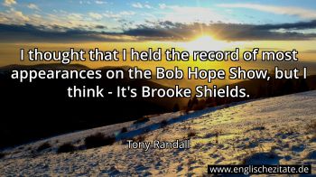 Englisches Zitat von Tony Randall als Bild