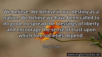 Englisches Zitat von Tony Snow als Bild
