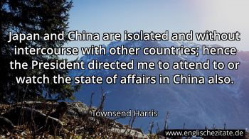 Englisches Zitat von Townsend Harris als Bild