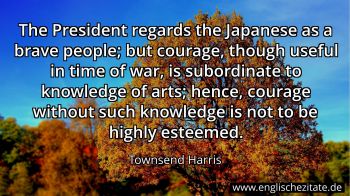Englisches Zitat von Townsend Harris als Bild