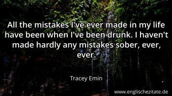 Englisches Zitat von Tracey Emin als Bild