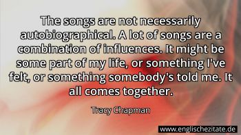 Englisches Zitat von Tracy Chapman als Bild