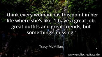 Englisches Zitat von Tracy McMillan als Bild