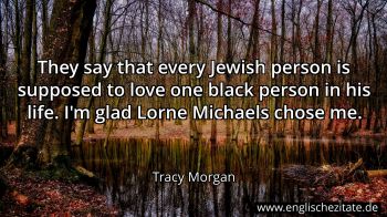 Englisches Zitat von Tracy Morgan als Bild