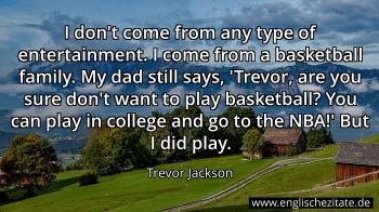 Englisches Zitat von Trevor Jackson als Bild